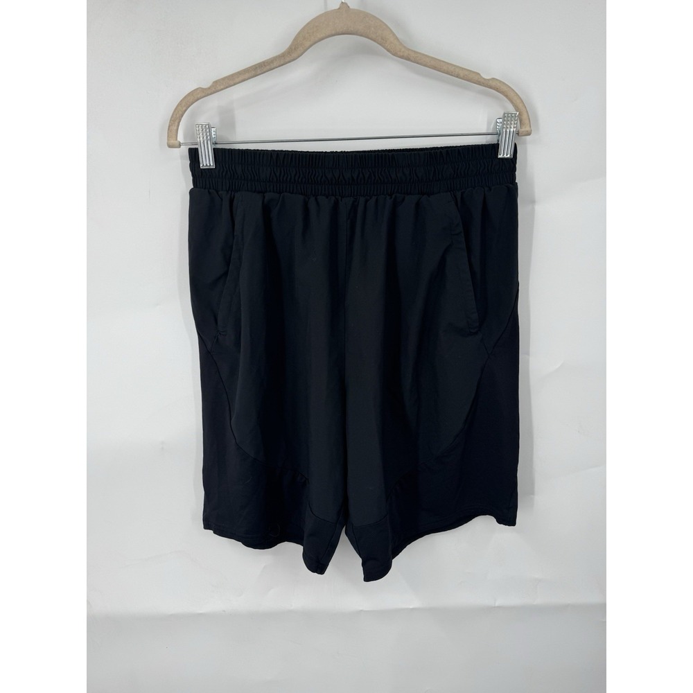 Gymshark Long Athletic Shorts Women XL Black Workout Running Comfort Breathable